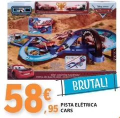 Oferta de Cars - Pista Eléctrica por 58,95€ em E.Leclerc