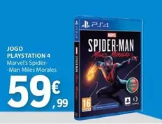 Oferta de Playstation 4 por 59,99€ em E.Leclerc