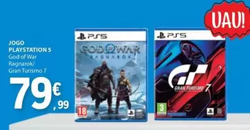 Oferta de Jogo Playstation 5 por 79,99€ em E.Leclerc