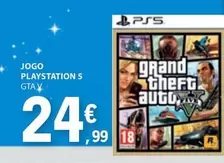 Oferta de Playstation 5 Gtay por 24,99€ em E.Leclerc