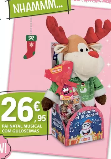 Oferta de .Com - Pain Natal Musical Com Guloseiras por 26,95€ em E.Leclerc