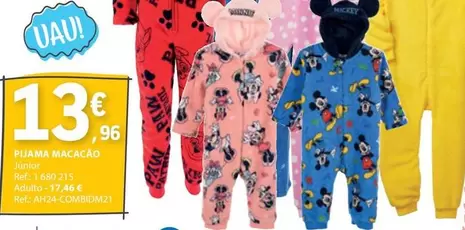 Oferta de Pijama Macacao por 13,96€ em E.Leclerc