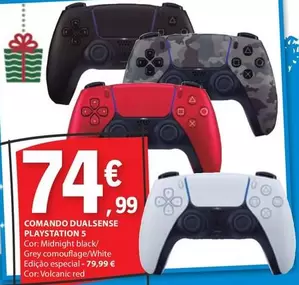 Oferta de Comando Dualsense Playstation 5 por 74,99€ em E.Leclerc