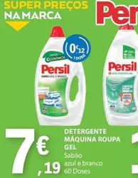 Oferta de Persil - Detergente Maquina Roupa Gel por 7,19€ em E.Leclerc