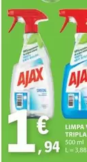 Oferta de Ajax - Limpa Tripla por 1,94€ em E.Leclerc