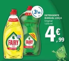 Oferta de Fairy - Detergente Manual Loica por 4,99€ em E.Leclerc