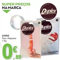 Oferta de Duplex - Luvas por 0,89€ em E.Leclerc