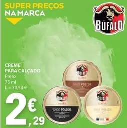 Oferta de Creme Para Calcado por 2,29€ em E.Leclerc