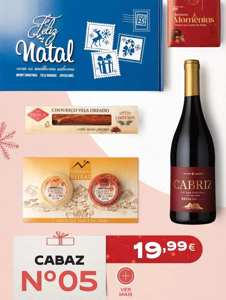 Oferta de Prisca - Cabaz por 19,99€ em Continente