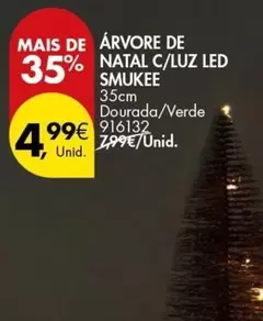 Oferta de Smukee - Arvore De Natal C/luz Led por 4,99€ em Pingo Doce