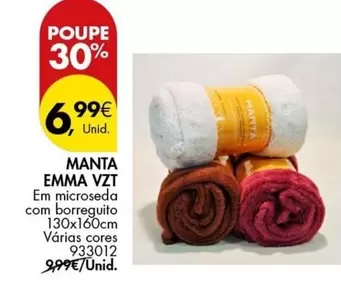 Oferta de .Com - Manta Emma Vzt por 6,99€ em Pingo Doce