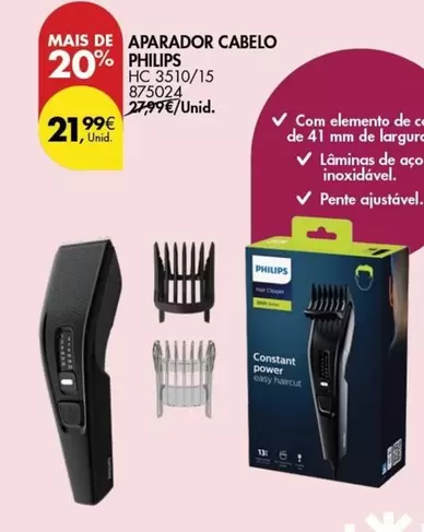 Oferta de Philips - Aparadorsem Pingo Doce