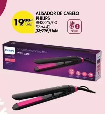 Oferta de Philips - Alisador De Cabelo por 19,99€ em Pingo Doce