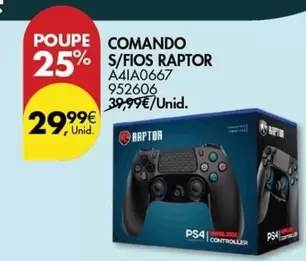 Oferta de Comando S/Fios por 29,99€ em Pingo Doce