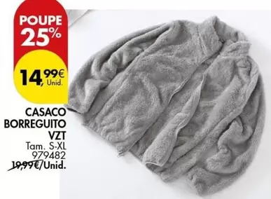 Oferta de Casaco Borreguito VZT por 14,99€ em Pingo Doce