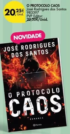 Oferta de Dos Santos - O Protxocolo Caos por 20,25€ em Pingo Doce