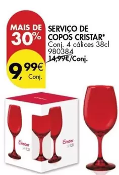 Oferta de Servico De Copos por 9,99€ em Pingo Doce