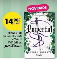 Oferta de Lauren Roberts por 14,98€ em Pingo Doce