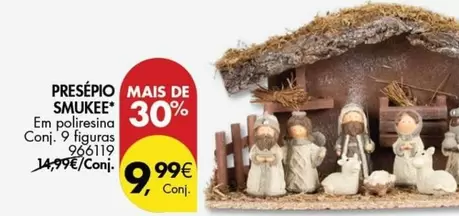 Oferta de Presépio Smukee por 9,99€ em Pingo Doce