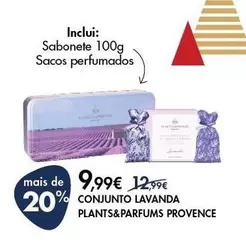 Oferta de Conjunto Lavanda Plants&parfums Provence por 9,99€ em Pingo Doce