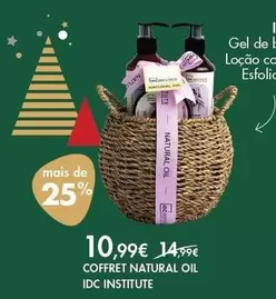 Oferta de B! - Coffret Natural Oil por 10,99€ em Pingo Doce