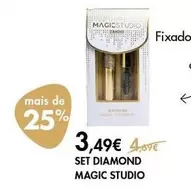 Oferta de Set Diamond Magic Studio por 3,49€ em Pingo Doce