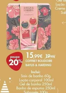 Oferta de Baylis & Harding - Coffret Boudoire por 15,99€ em Pingo Doce