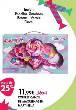 Oferta de Candy - Coffret por 11,99€ em Pingo Doce