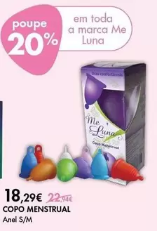 Oferta de A+ - Copo Menstrual por 18,29€ em Pingo Doce