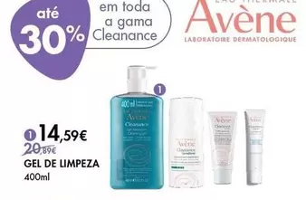 Oferta de Avène - Gel De Limpeza por 14,59€ em Pingo Doce