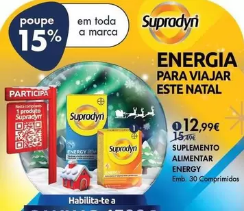 Oferta de A+ - Energia Para Viajar Este Natal por 12,99€ em Pingo Doce