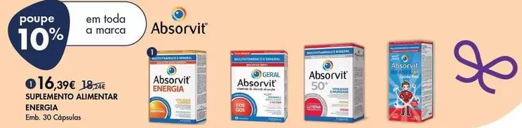 Oferta de Absorvit - Surflement O Jumentar por 16,39€ em Pingo Doce