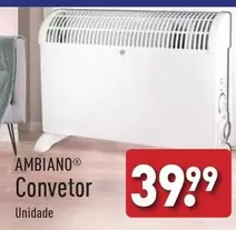 Oferta de Convector por 39,99€ em Aldi