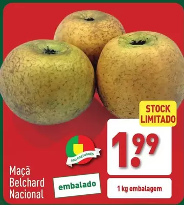 Oferta de Nacional - Maçã Belchard por 1,99€ em Aldi