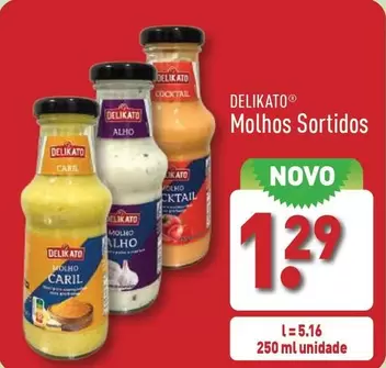 Oferta de Molhos Sortidos por 1,29€ em Aldi