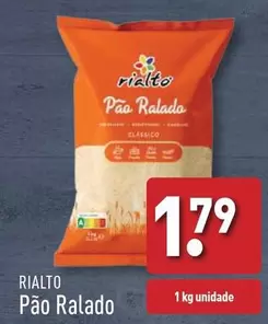 Oferta de Rialto - Pão Ralado por 1,79€ em Aldi