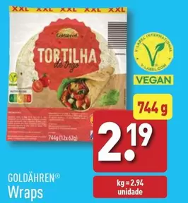 Oferta de XXL - Wraps por 2,19€ em Aldi