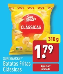 Oferta de XXL - Batatas Fritas Clássicas por 1,79€ em Aldi