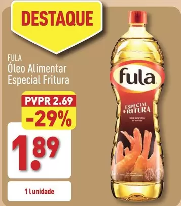 Oferta de Fula - Oleo Alimentar Especial Fritura por 1,89€ em Aldi