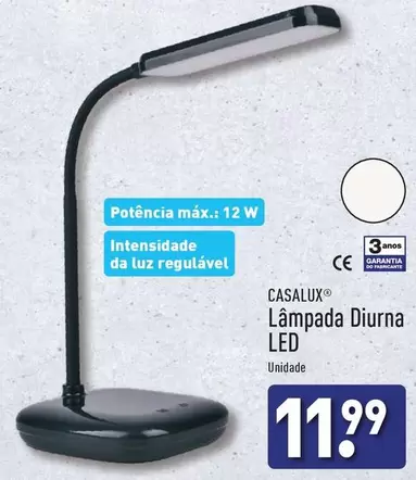 Oferta de Lâmpada Diurna Led por 11,99€ em Aldi