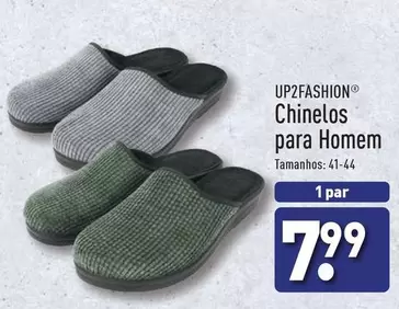 Oferta de Up2fashion - Chinelos Para Homem por 7,99€ em Aldi