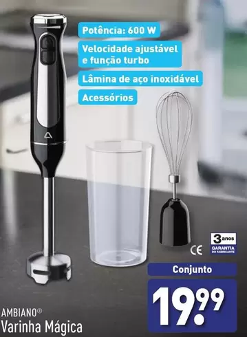 Oferta de A+ - Varinha Magica por 19,99€ em Aldi