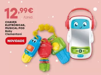 Oferta de Clementoni - Baby Chaves Eletrónicas, Musical Pod por 12,99€ em Intermarché