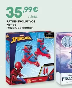 Oferta de Mondo - Patins Evolutivos por 35,99€ em Intermarché