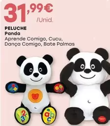 Oferta de Panda - Peluche por 31,99€ em Intermarché