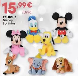 Oferta de Disney - Peluche por 15,99€ em Intermarché