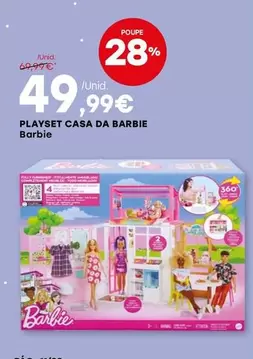 Oferta de Barbie - Playset Casa Da por 49,99€ em Intermarché