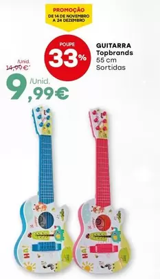 Oferta de Topbrands - Guitarra por 9,99€ em Intermarché