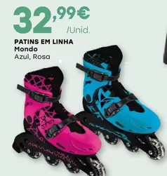 Oferta de Mondo - Patins Em Linha por 32,99€ em Intermarché