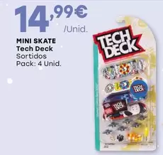 Oferta de  Tech Deck  - Mini Skate por 14,99€ em Intermarché